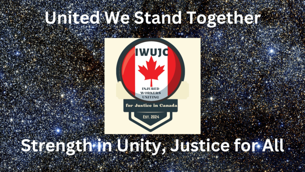 United we stand together, strength in Unity, Justice for all! IWUJC